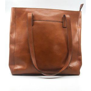 NWD Patricia Nash Viana Leather North South Tan Tote $199.00